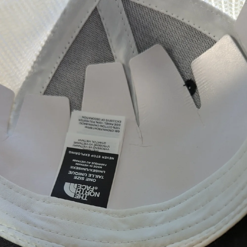 The North Face Black and White Trucker Hat